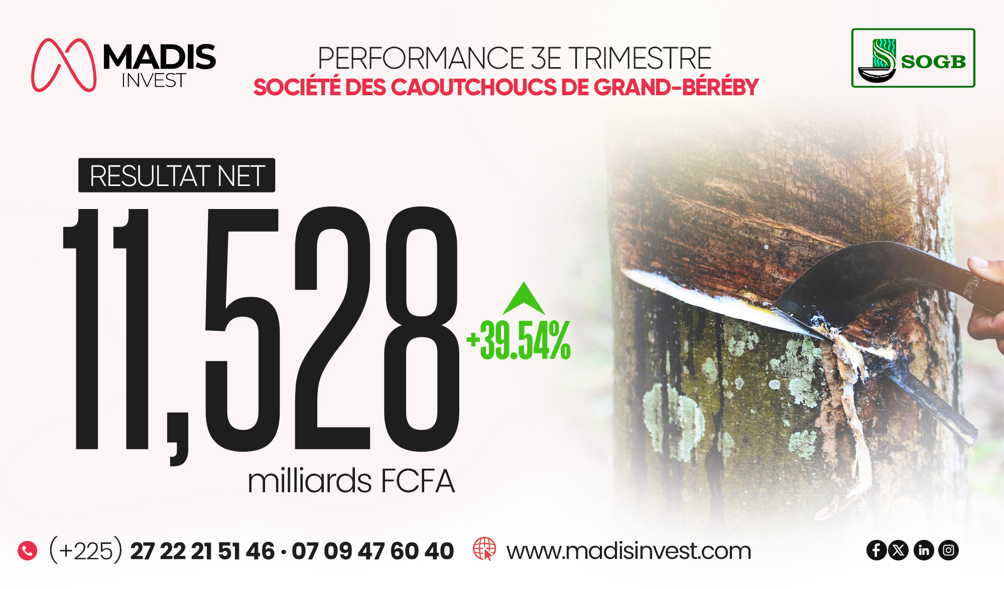 Actualité Secteur Boursier - MADIS INVEST- SOGB : la dynamique de ...